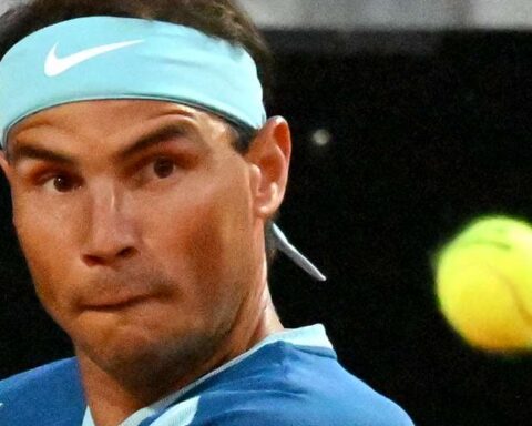 Nadal is already training at the central Roland Garros
