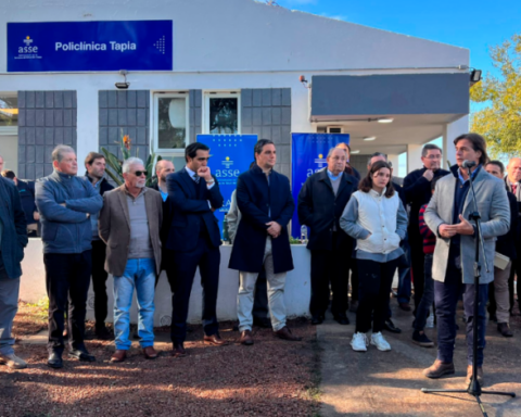 President Lacalle Pou inaugurated the remodeling of the Tapia polyclinic and SAME 105 base in Migues