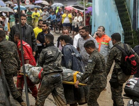 Rains, landslides and floods leave 56 dead and 56 missing in Brazil
