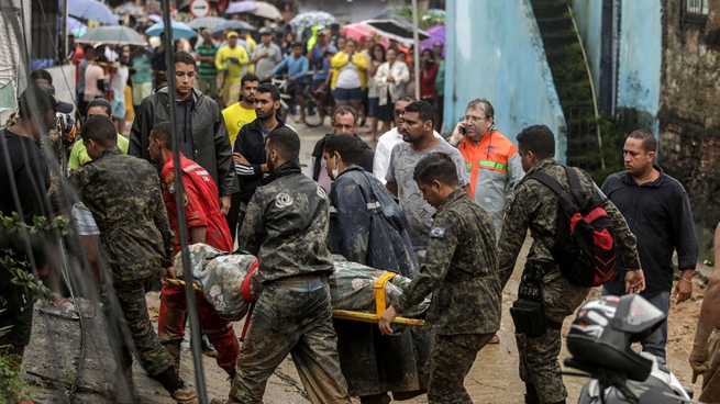 Rains, landslides and floods leave 56 dead and 56 missing in Brazil