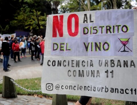 Residents of CABA filed an injunction to stop the "Wine District"