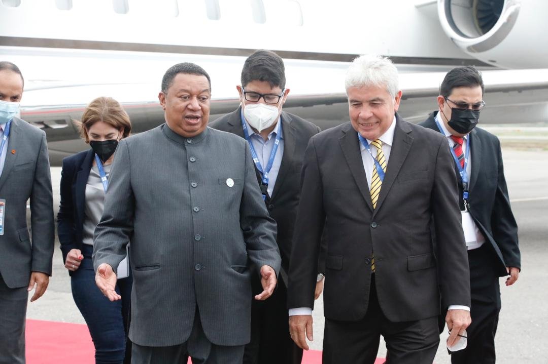 Secretary General of OPEC Mohammad Barkindo arrived in Venezuela