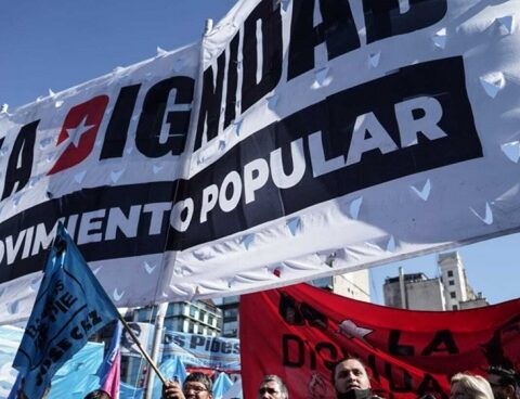Social movements marched for "living wages" Y "against poverty" in CABA