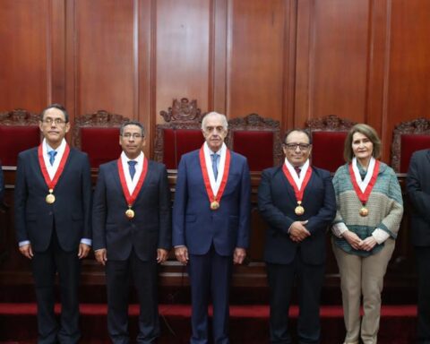 TC: Five of the six new magistrates were sworn in in a private ceremony