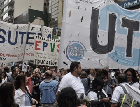 Teachers from Buenos Aires stop and mobilize against the reform of the statute proposed by JxC