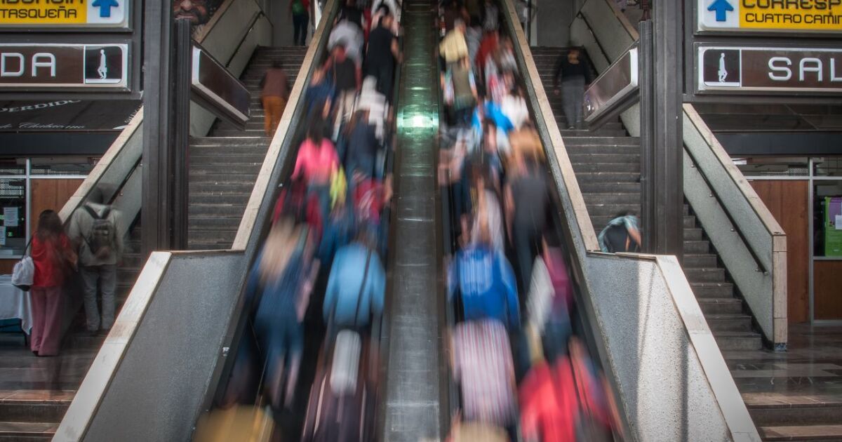 The CDMX Metro manages to optimize 97% of the escalators