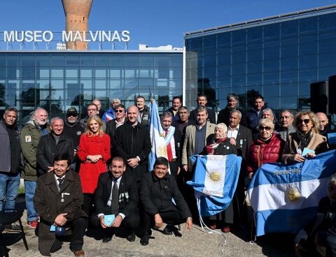 The Malvinas Museum paid tribute to the crew of the General Belgrano Cruise