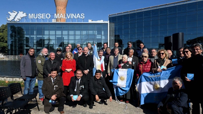 The Malvinas Museum paid tribute to the crew of the General Belgrano Cruise