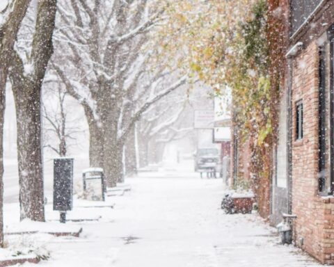 The SMN issued a yellow alert due to strong winds and snowfall in several areas of the country