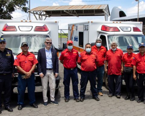 The United States delivers a donation valued at more than 50 thousand dollars to the Meritorious Fire Department of Nicaragua