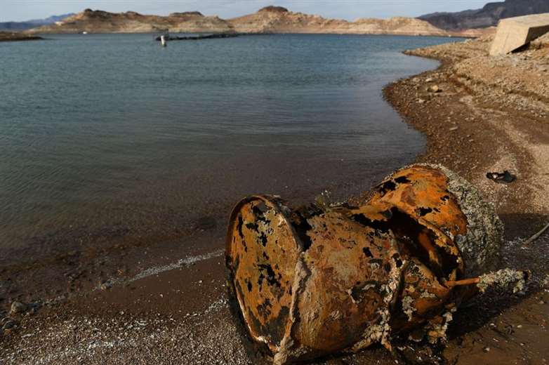 The bodies that appeared in Lake Mead, the largest water reservoir in the US