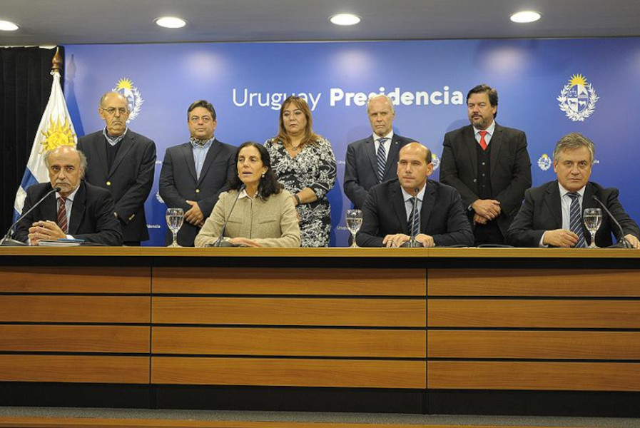 The measures adopted by the government to alleviate the economic situation in Uruguay