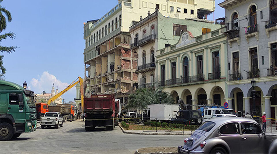 The number of deaths from the explosion at the Saratoga hotel in Havana rises to 41