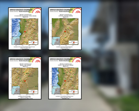 El reciente sismo que tuvo como epicentro Docordó en el Chocó no fue el único, hoy van cinco en Colombia
