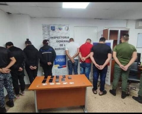 They arrested nine managers in the surroundings of Saime