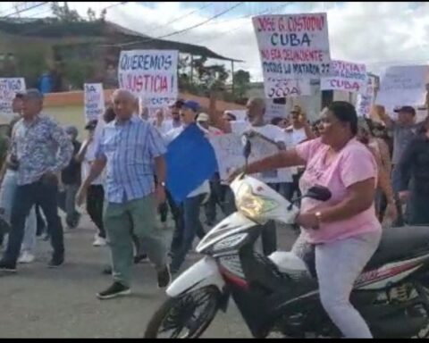 Marchan y protestan por muerte de José Gregorio Custodio en Ocoa