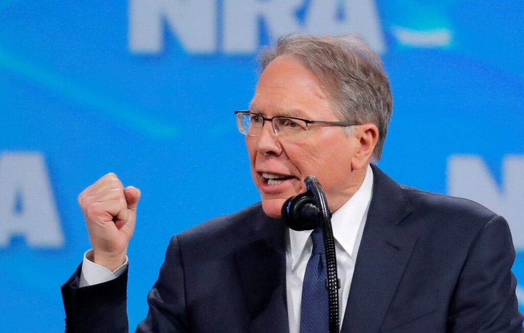 Wayne LaPierre, vicepresidente ejecutivo y CEO de la Asociación Nacional del Rifle. Foto: Reuters.