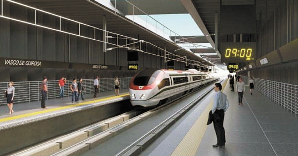 Train Mexico-Toluca, with tight budget in its final stage of construction