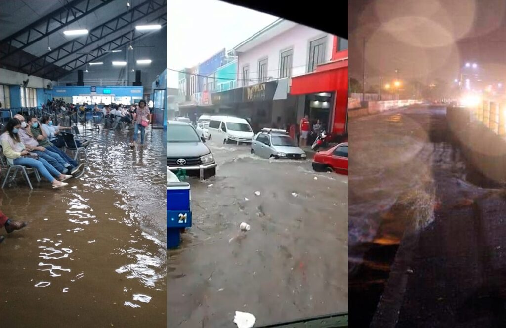 Tropical wave number one rains cause severe flooding