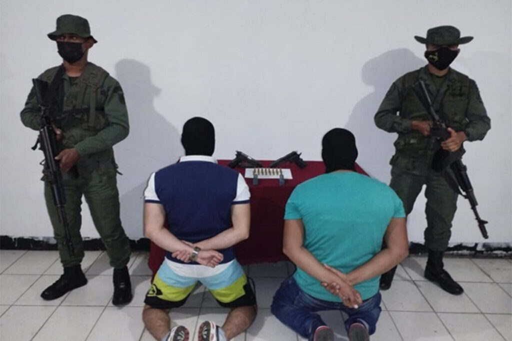 Two FARC-dissident collaborators were caught in Apure