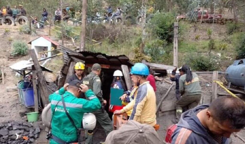 Two miners die in the collapse of a coal mine in Cucunubá, Cundinamarca