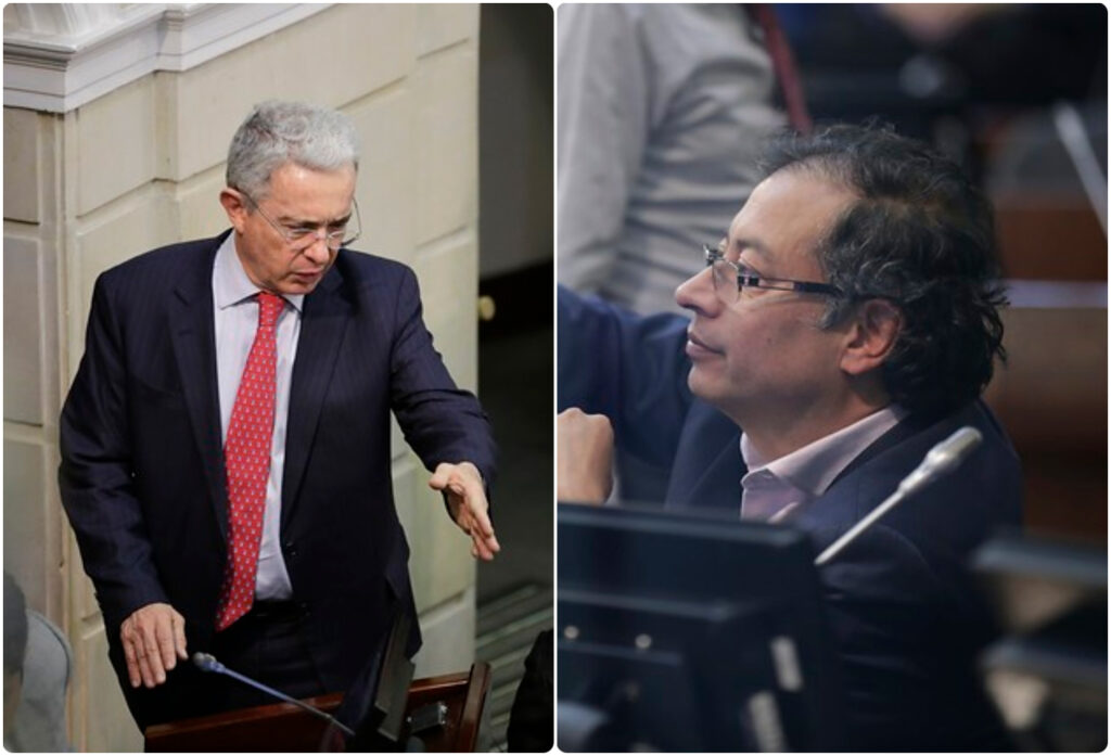 Uribe says that Petro linked the Democratic Center with a plan to assassinate him