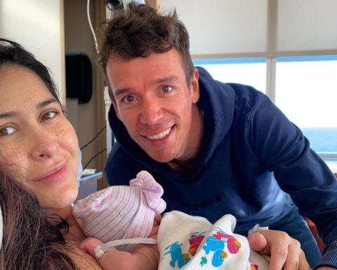 [Video] Rigoberto Urán showed how he feeds his little daughter: they all ended up smeared