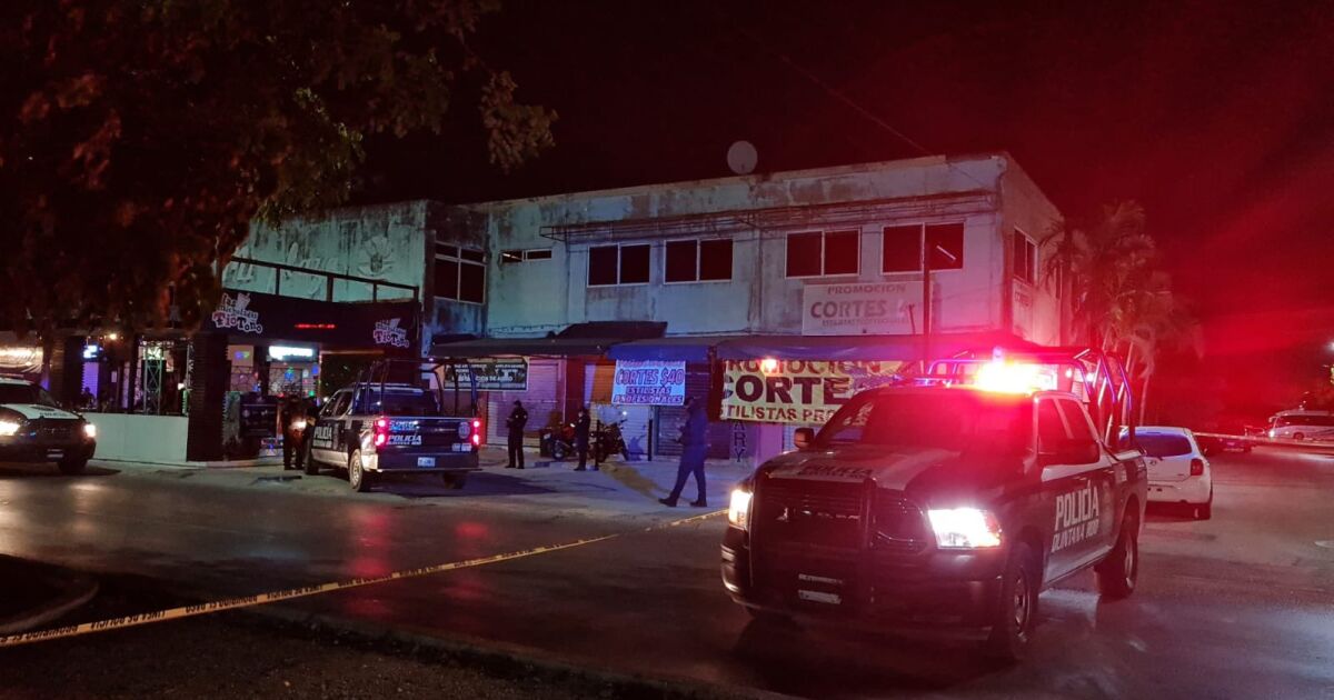 #ViolentMexico |  Shooting in a bar area in Cancun