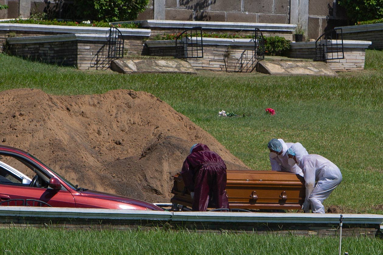 muertes por covid-19 en Nicaragua