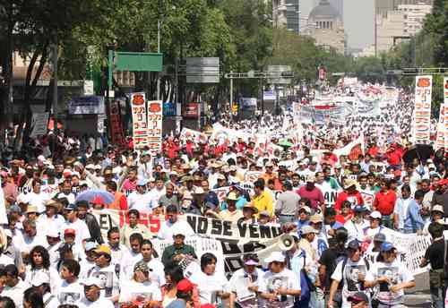 With a march to the Zócalo, they will commemorate independent unions on May 1