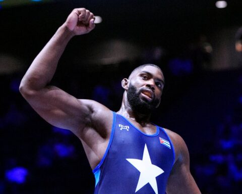 Oscar Pino es hoy una de las figuras centrales de la lucha cubana. Foto: Tomada de United World Wrestling.