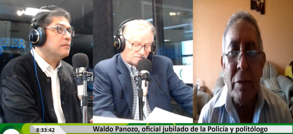 "The Police must recover functional autonomy to get away from the influence of politicians": Waldo Panozo