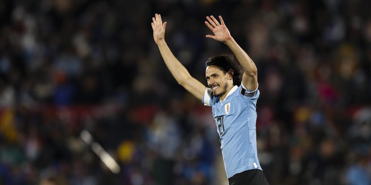 5-0: Cavani's 'double' in Uruguay's win