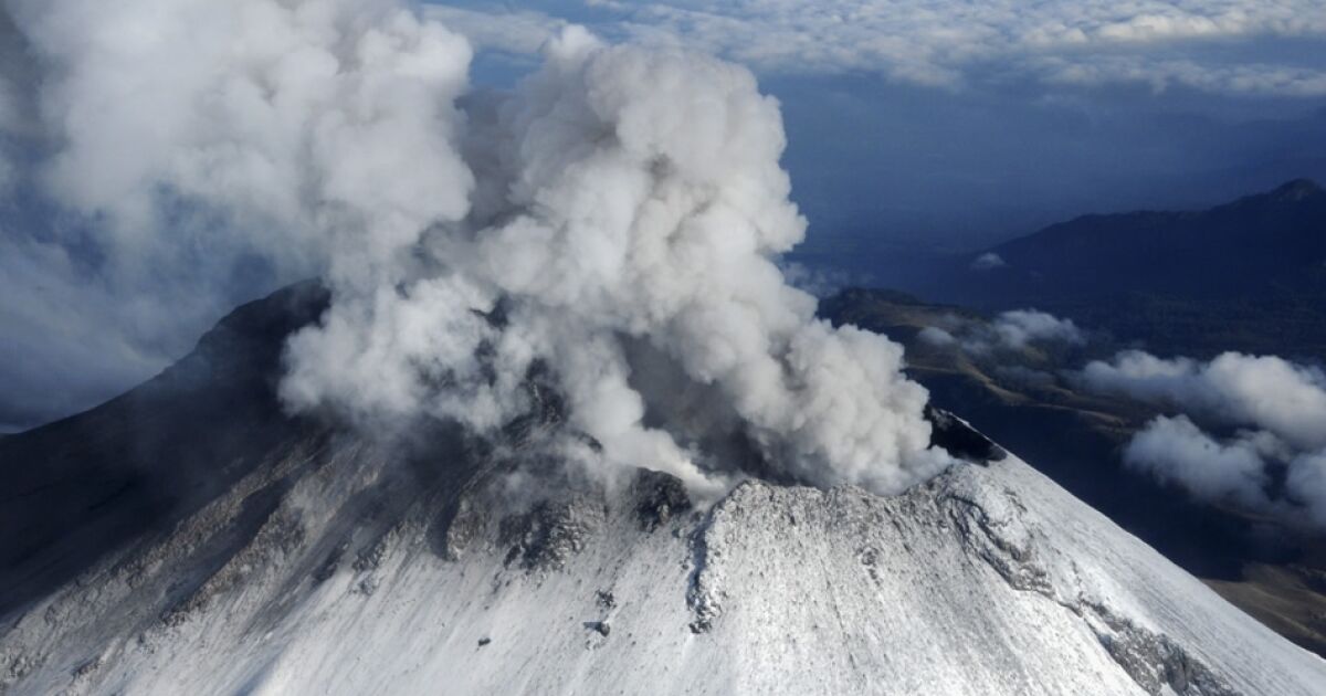 A woman climber dies in Popocatépetl