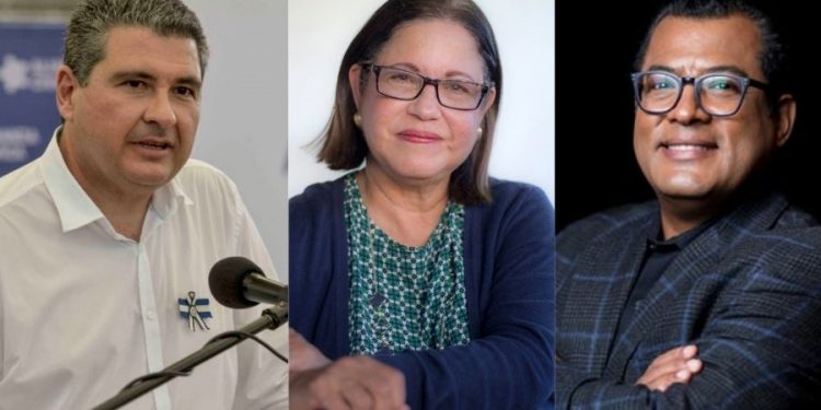 A year of captivity against Juan Sebastián Chamorro, Violeta Granera and Félix Maradiaga