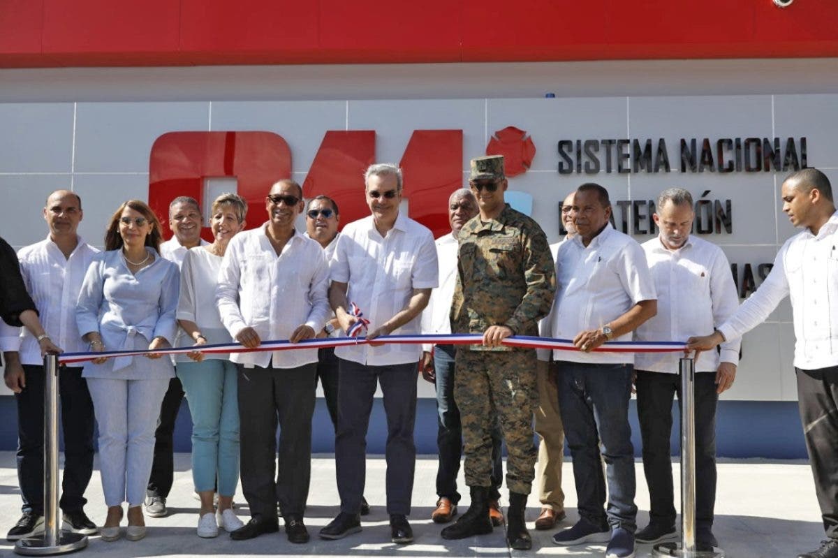 Abinader inaugura Centro de Operaciones Tecnológicas del 9-1-1 en Puerto Plata