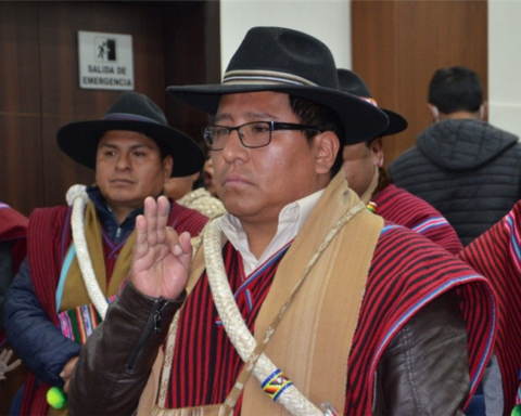 Absalón Canurana is the new deputy minister of Indigenous Native Peasant Justice