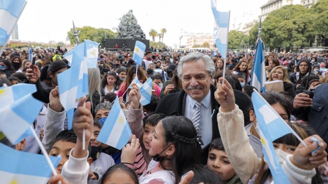 Albert Fernandez: "Argentina is not that country without a destiny that some want to ask us"