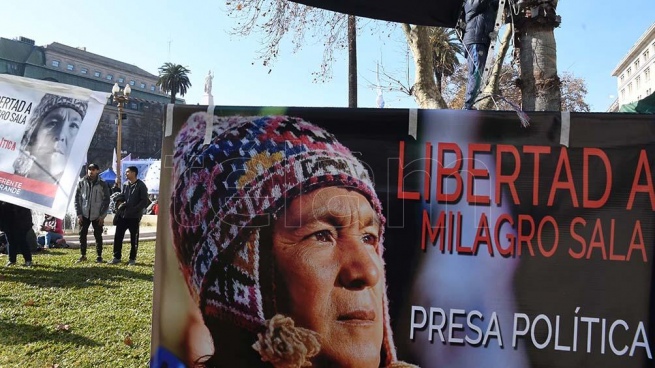 Alberto Fernández contacted the doctors and relatives of Milagro Sala