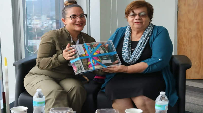 Embajadora Margaud Godoy se reúne con Designada Presidencial de Honduras para evaluar proyectos
