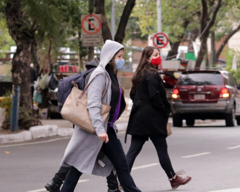 Another cold front will enter the country on Tuesday