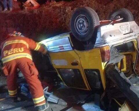 Arequipa: Triple crash leaves one seriously injured in the Uchumayo Variant