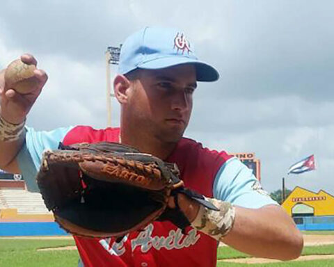 Alfredo Fadraga, uno de los dos peloteros. Foto: Play-Off Magazine.