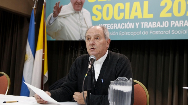 Bishop Lugones: "social integration is achieved through redistribution"
