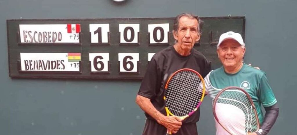 Bolivians Benavides, Kholberg and Videa, champions in the tennis tournament in Peru