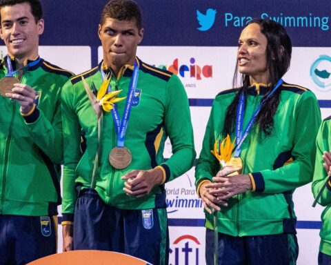 Brazil takes third place overall in the Paralympic Swimming World Cup