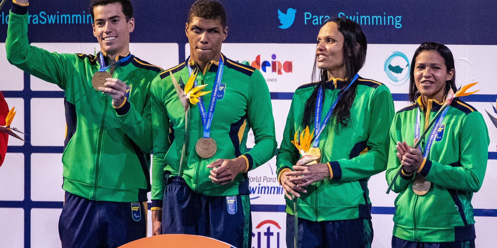 Brazil takes third place overall in the Paralympic Swimming World Cup