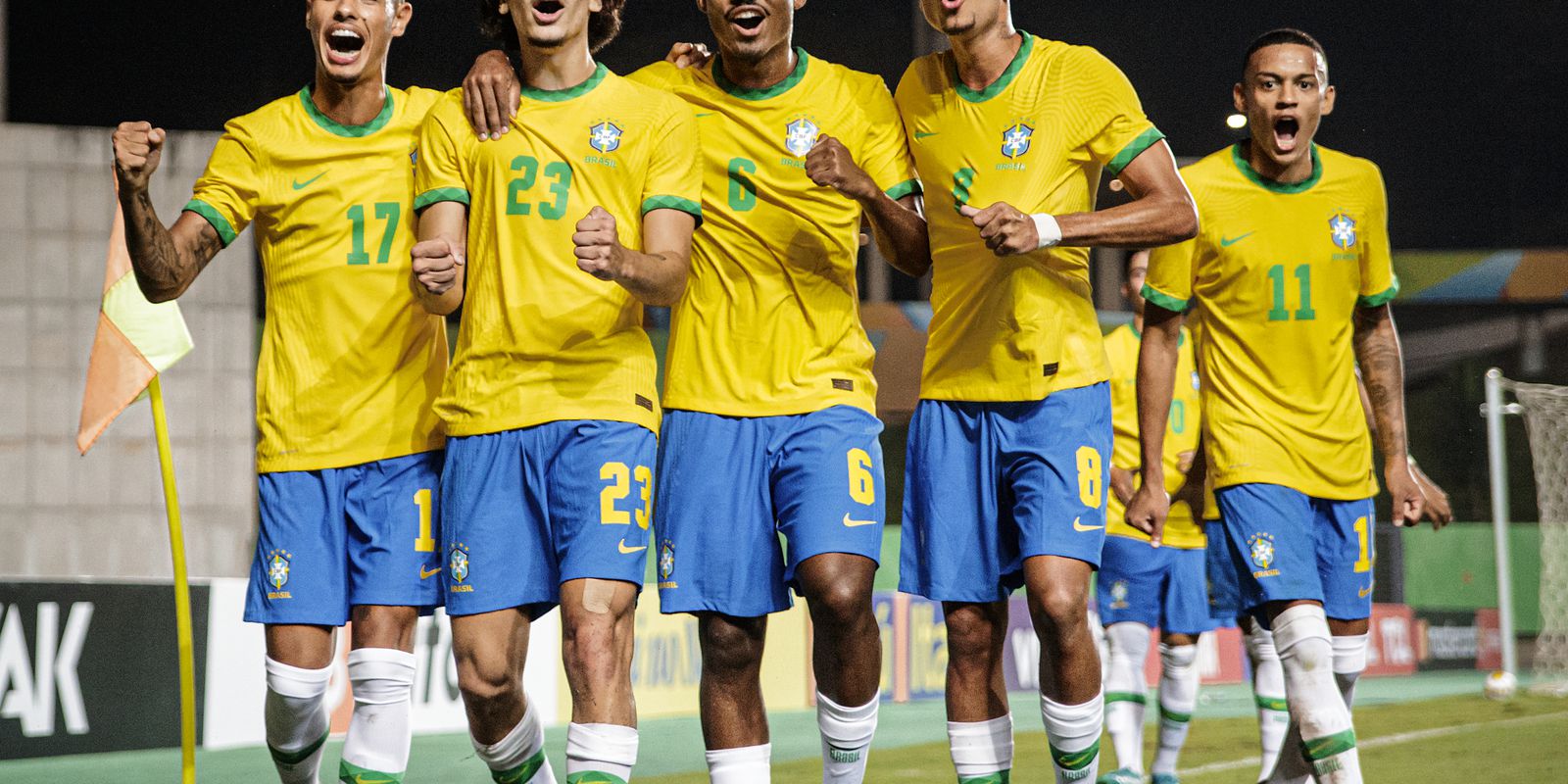 Brazil thrashes Uruguay and wins Under-20 Tournament in Espírito Santo