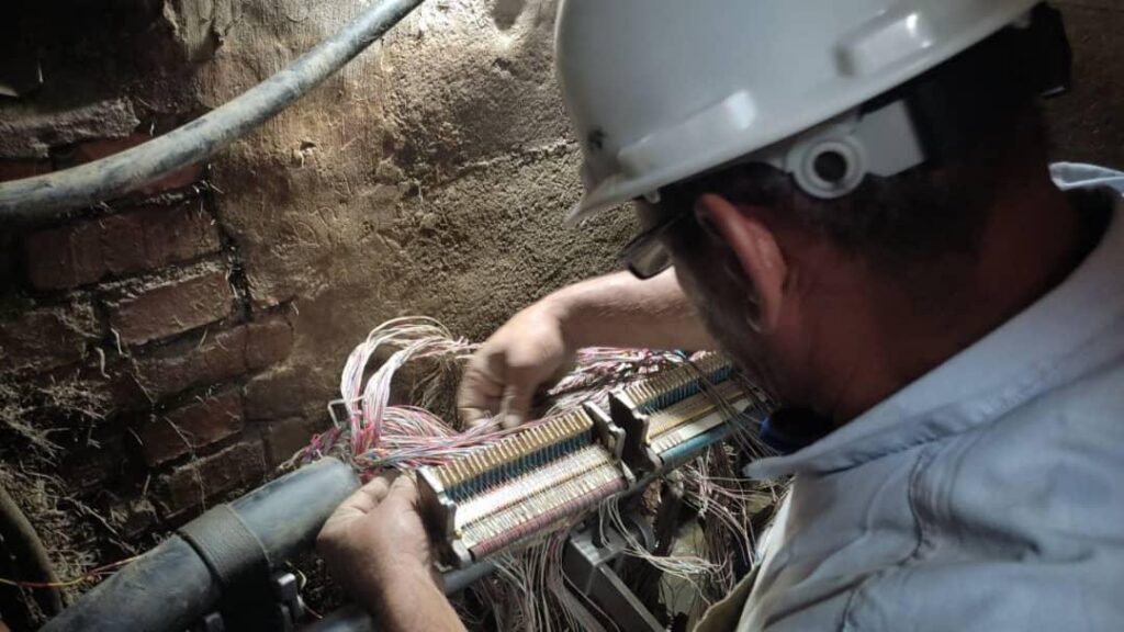 CANTV performed corrective maintenance on El Hatillo networks