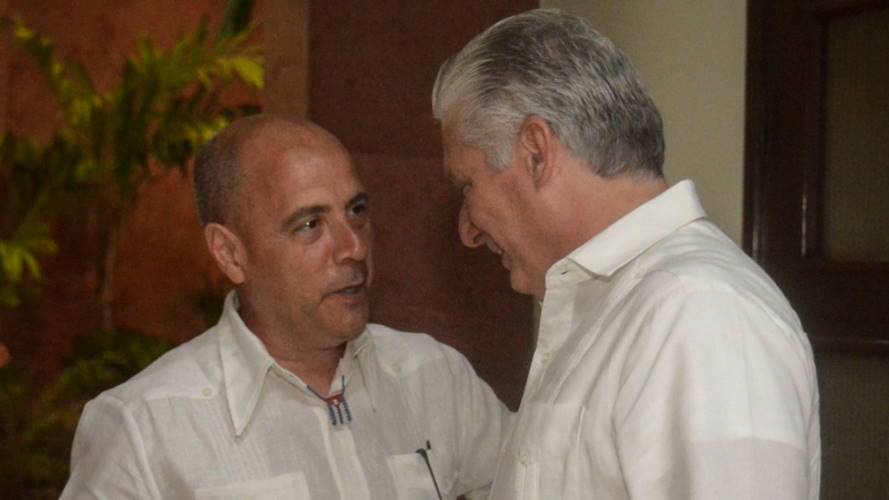 Carlos Lazo se reúne con Díaz-Canel en La Habana: “Seguiremos trabajando por la paz, por el amor”